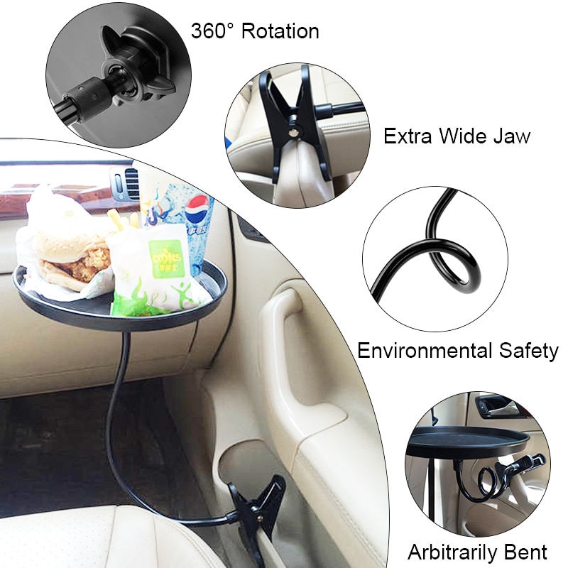 Clip On Adjustable Car Tray Table Clip On Adjustable Car Tray Table