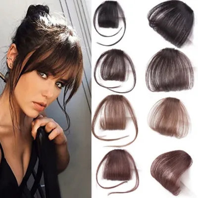 Clip-On Bangs Hair Styling Accessory Clip-On Bangs Hair Styling Accessory
