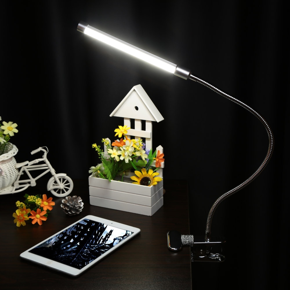Clip On Desk Lamp USB LED Light Clip On Desk Lamp USB LED Light