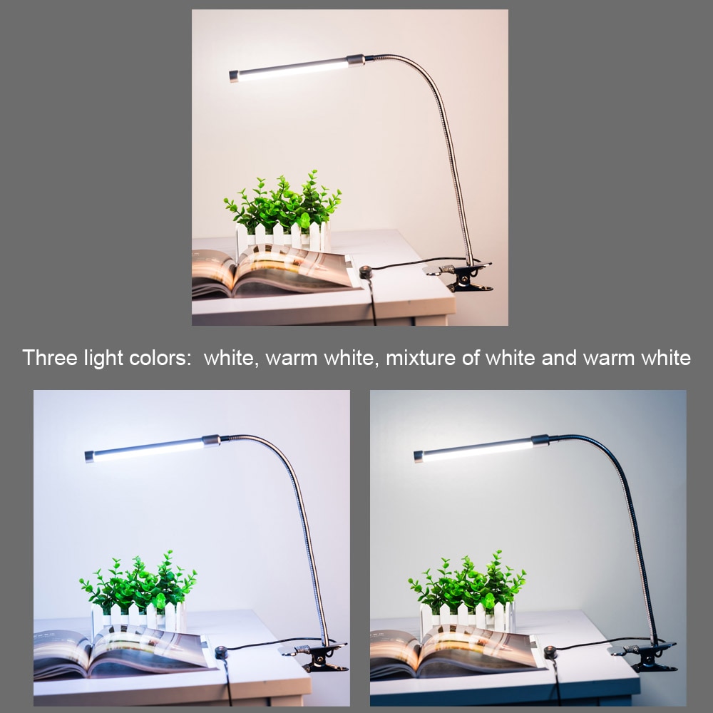 Clip On Desk Lamp USB LED Light Clip On Desk Lamp USB LED Light