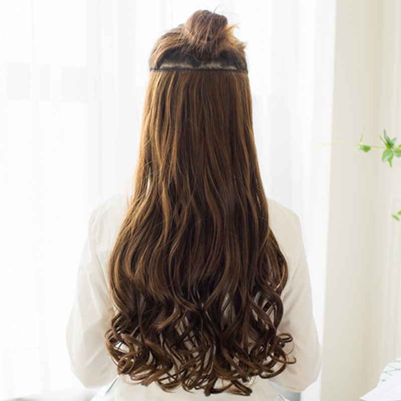 Clip on Extensions Heat Resistant Wig Clip on Extensions Heat Resistant Wig