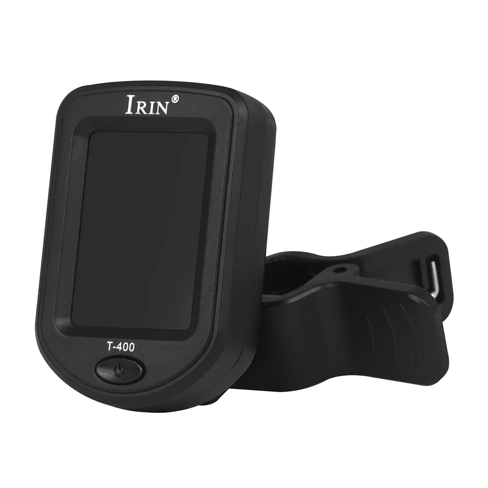Clip On Guitar Tuner Digital Clip-On Tone Tuner for Electric Ukulele Bass Violin Universal 360 Degree Rotatable