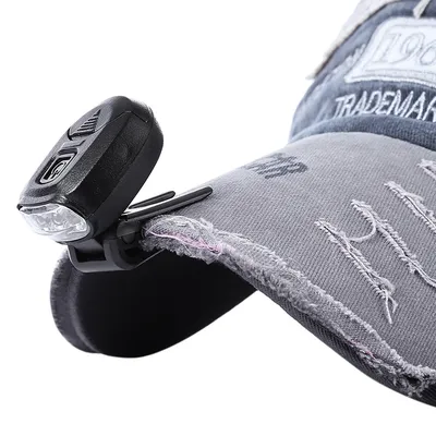 Clip-On LED Light Head Lamp