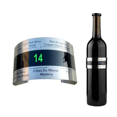 Clip On LED Wine Thermometer Clip On LED Wine Thermometer