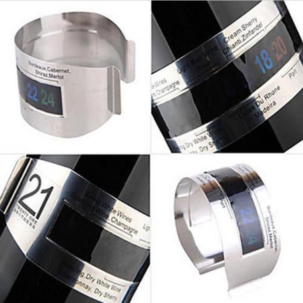 Clip On LED Wine Thermometer Clip On LED Wine Thermometer