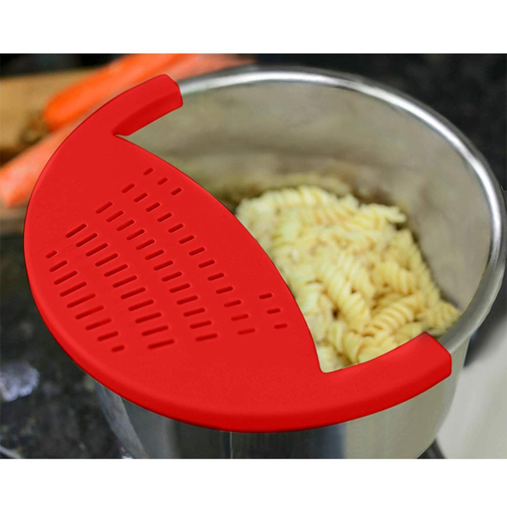 Clip On Strainer Silicone Drainer Clip On Strainer Silicone Drainer