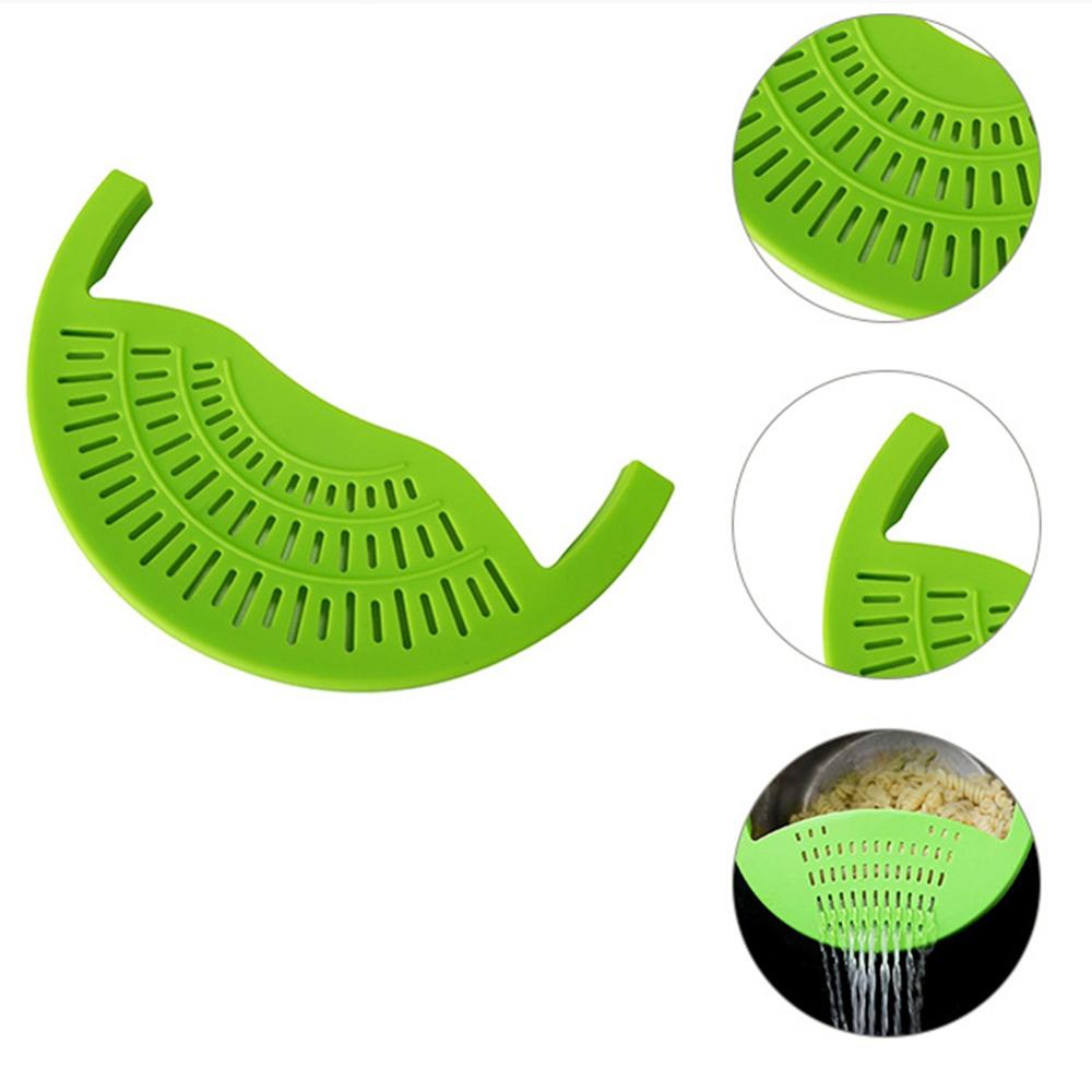 Clip On Strainer Silicone Drainer Clip On Strainer Silicone Drainer