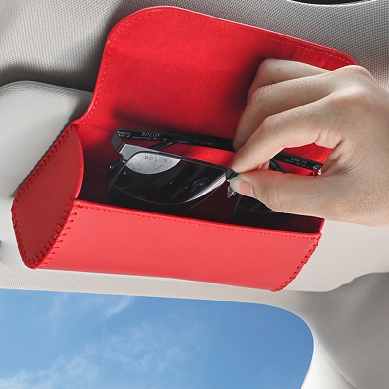 Clip On Sunglasses Case for Car