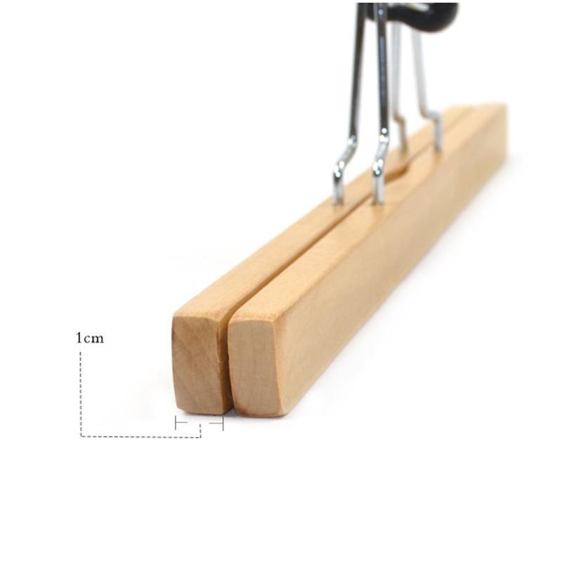 Clip Type Wooden Skirt Hangers (3pcs) Clip Type Wooden Skirt Hangers (3pcs)