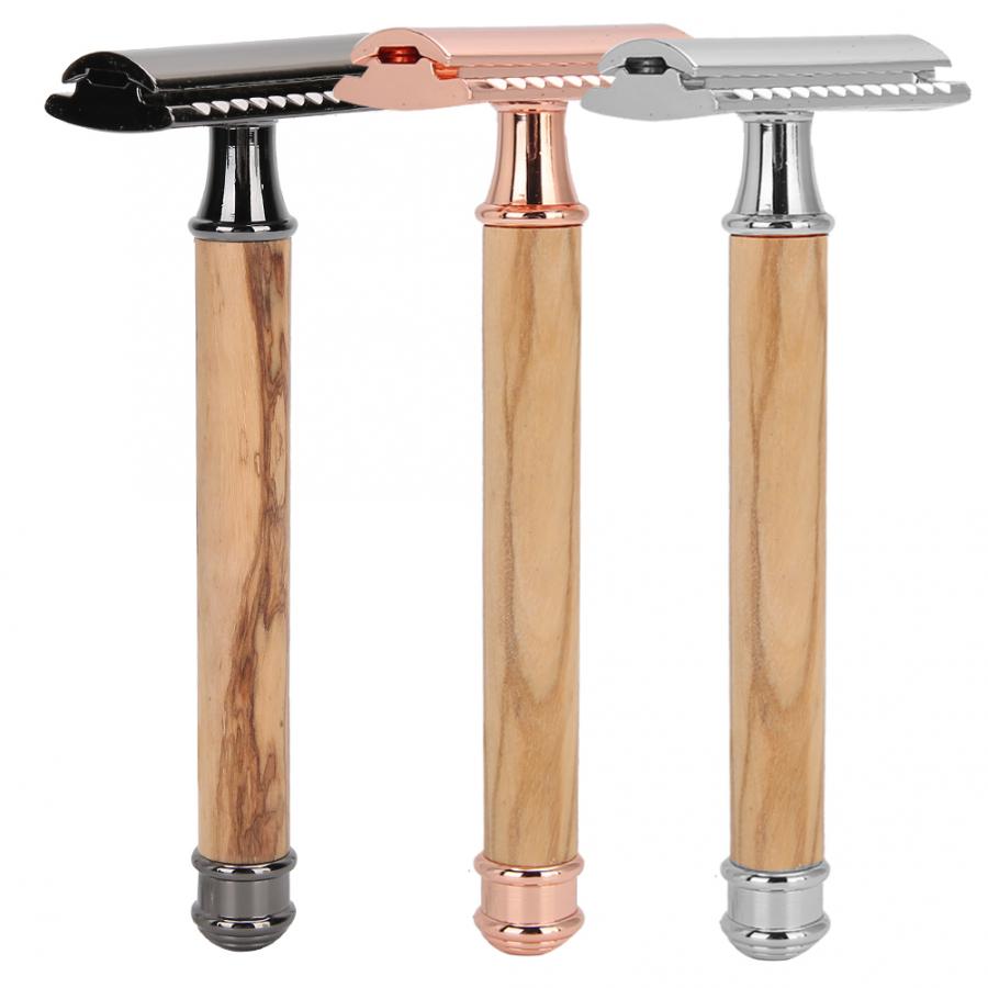 Close-Fitting Manual Wooden Razor Close-Fitting Manual Wooden Razor