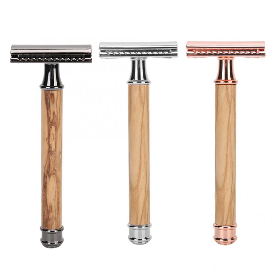 Close-Fitting Manual Wooden Razor Close-Fitting Manual Wooden Razor