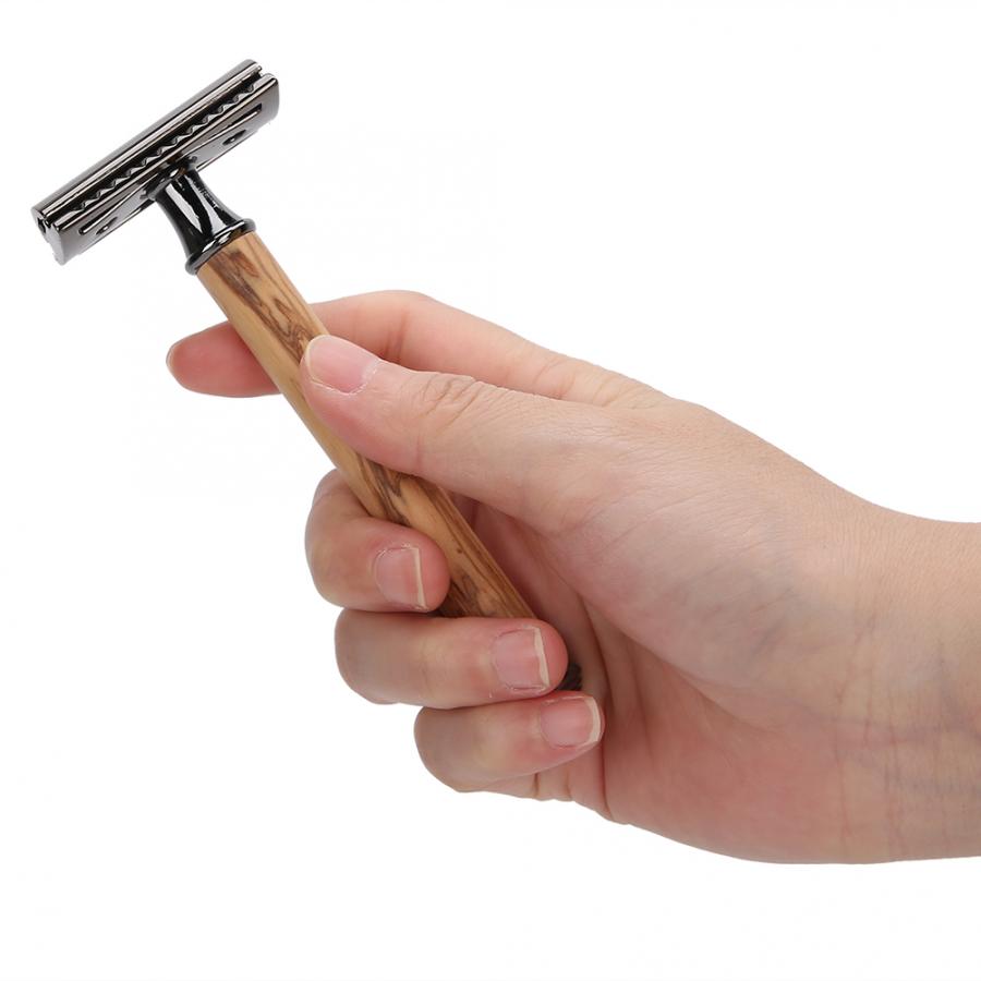 Close-Fitting Manual Wooden Razor Close-Fitting Manual Wooden Razor