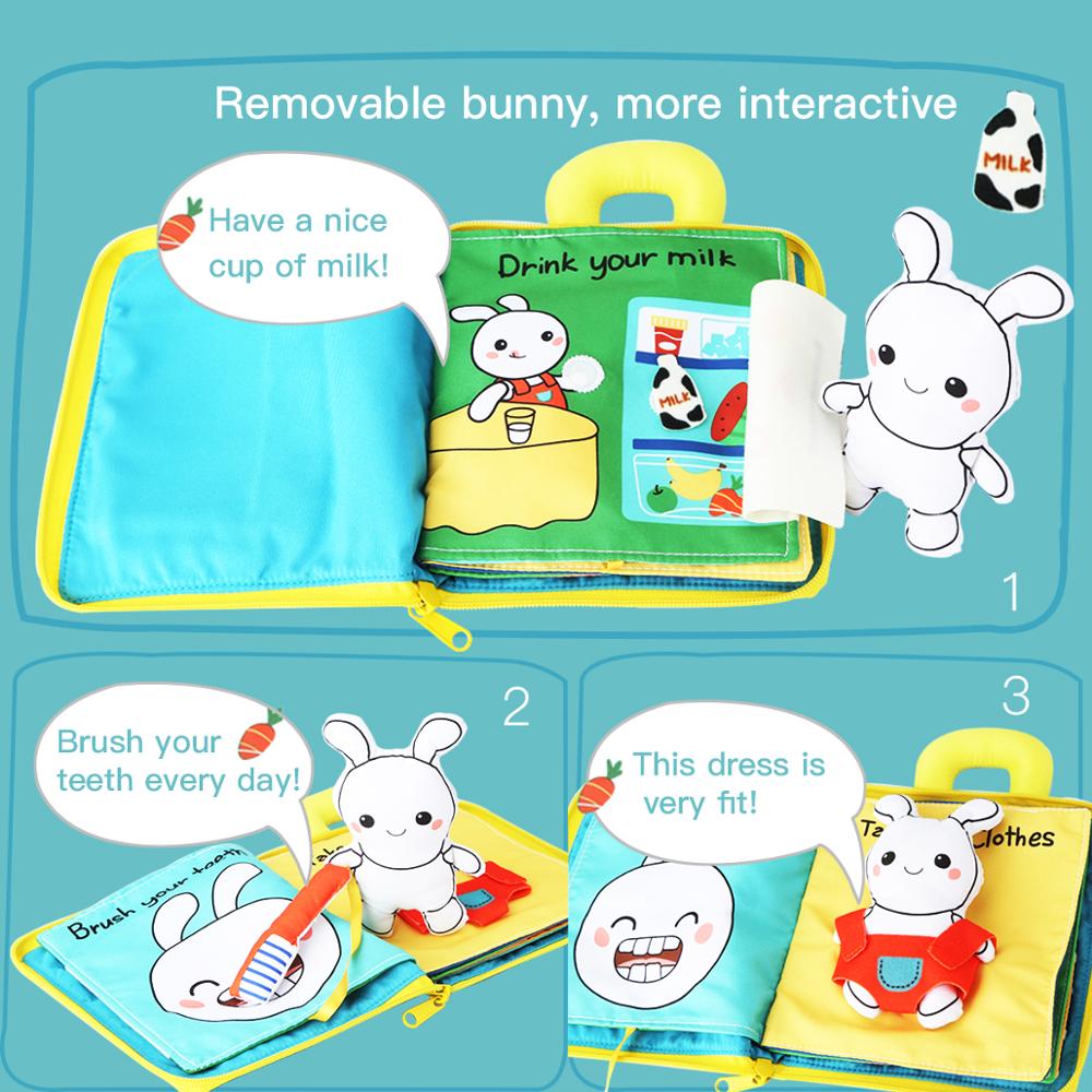 Cloth Baby Books Educational Toy Cloth Baby Books Educational Toy