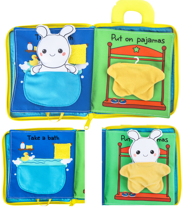 Cloth Baby Books Educational Toy Cloth Baby Books Educational Toy
