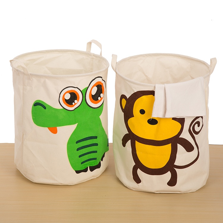 Cloth Basket Animals Laundry Storage Cloth Basket Animals Laundry Storage