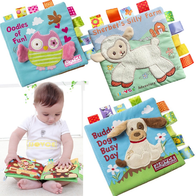 Cloth Books for Babies with Rattle Cloth Books for Babies with Rattle