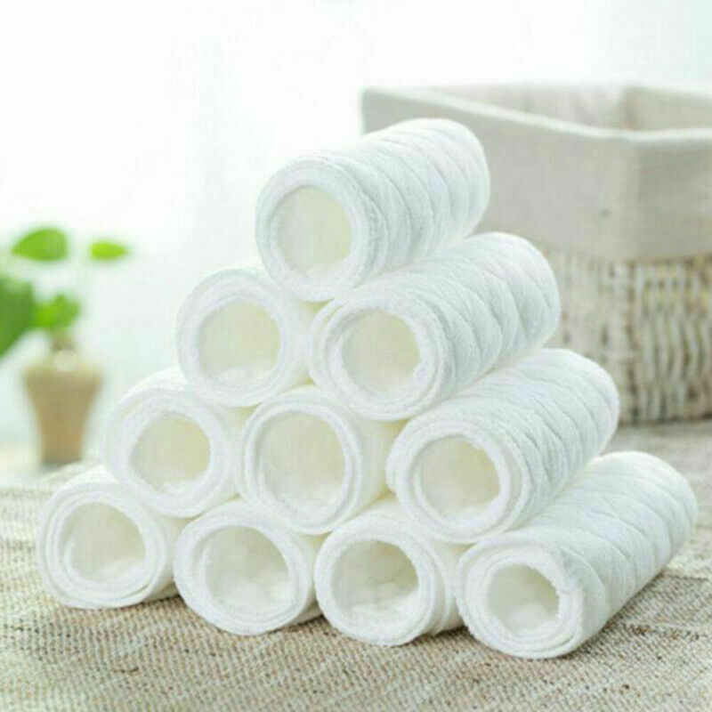 Cloth Diaper Inserts 10PCS Washable Pads Cloth Diaper Inserts 10PCS Washable Pads