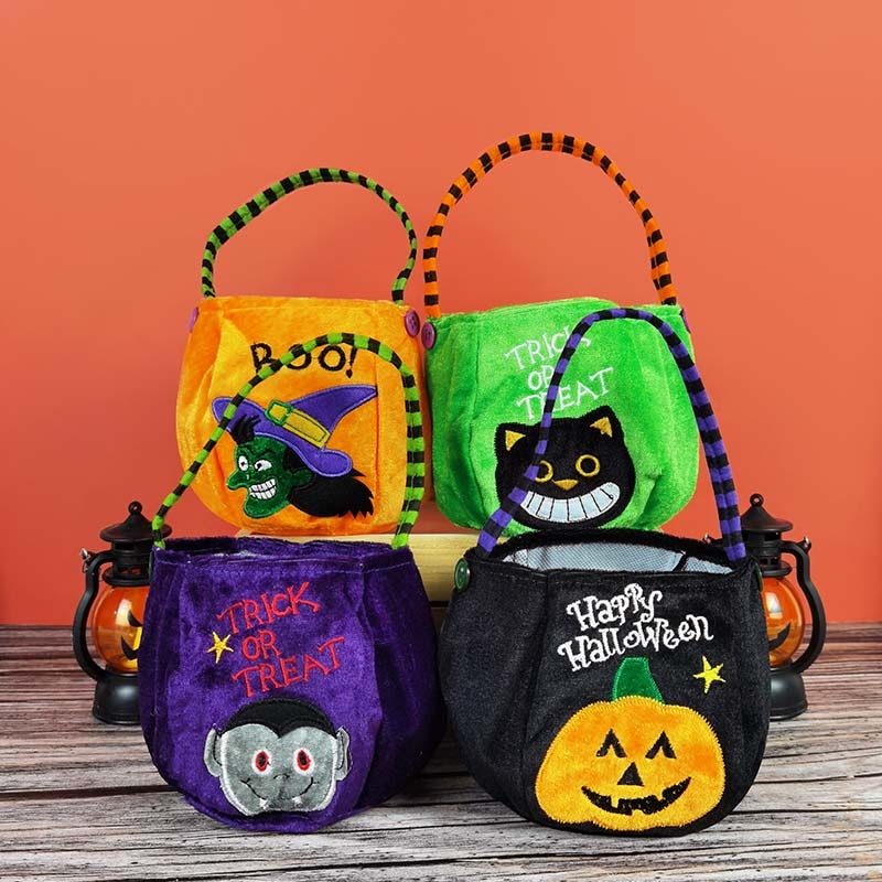 Cloth Halloween Trick or Treat Bag
