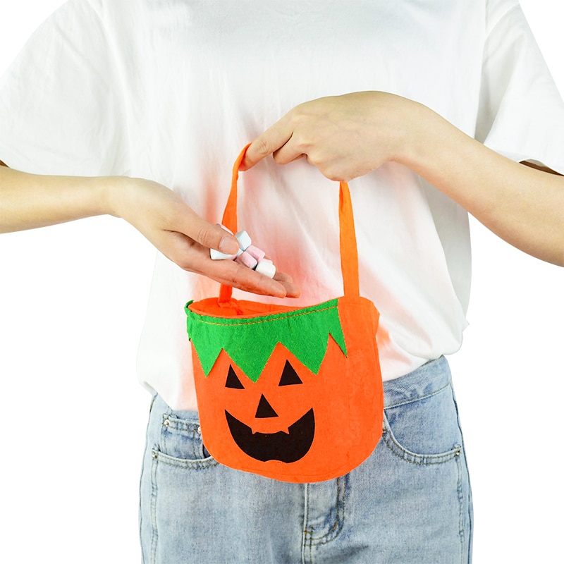 Cloth Halloween Trick or Treat Bag