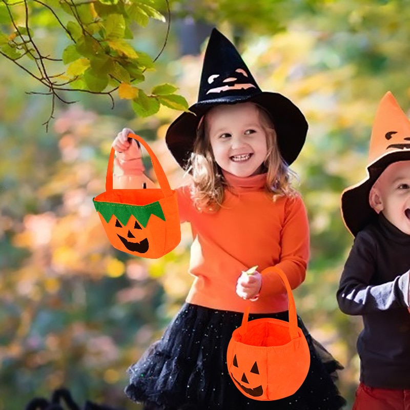 Cloth Halloween Trick or Treat Bag