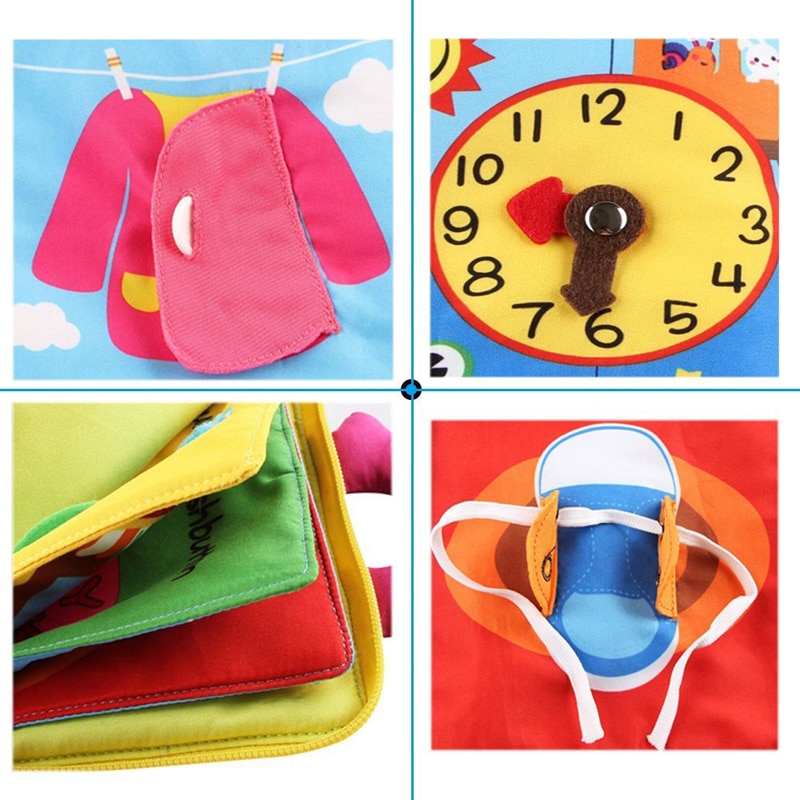 Cloth Soft Book for Toddlers Cloth Soft Book for Toddlers