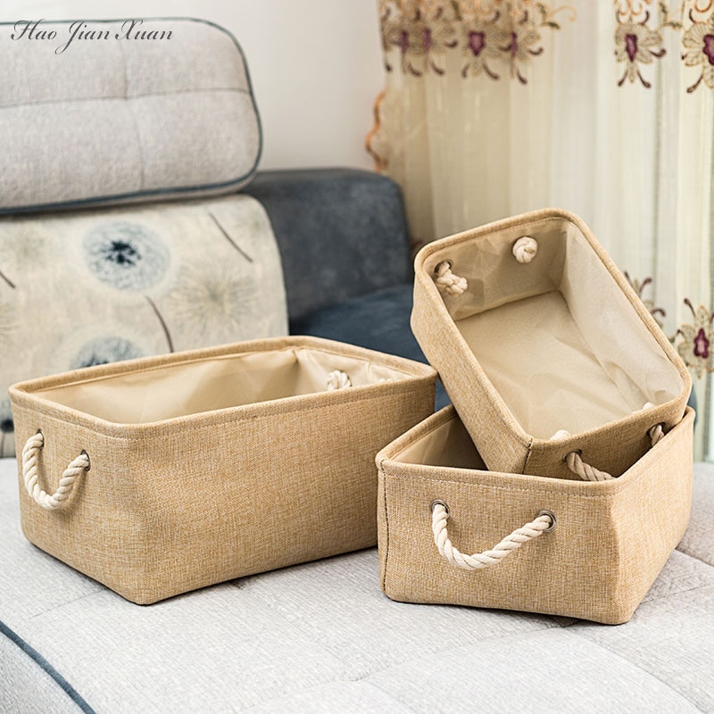 Cloth Storage Basket Linen Box Cloth Storage Basket Linen Box