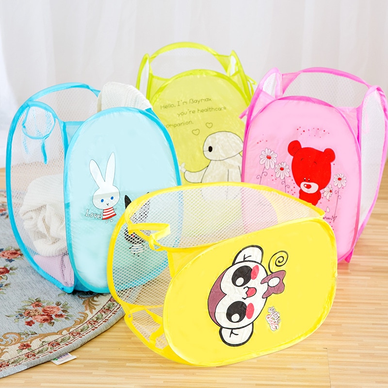Clothes Hamper Foldable Mesh Cartoon Clothes Hamper Foldable Mesh Cartoon