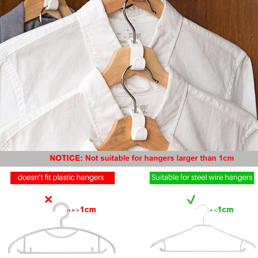 Clothes Hanger Connector Hooks (12 pcs) Clothes Hanger Connector Hooks (12 pcs)
