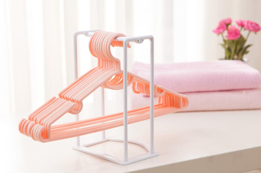 Clothes Hanger Organizer Rack