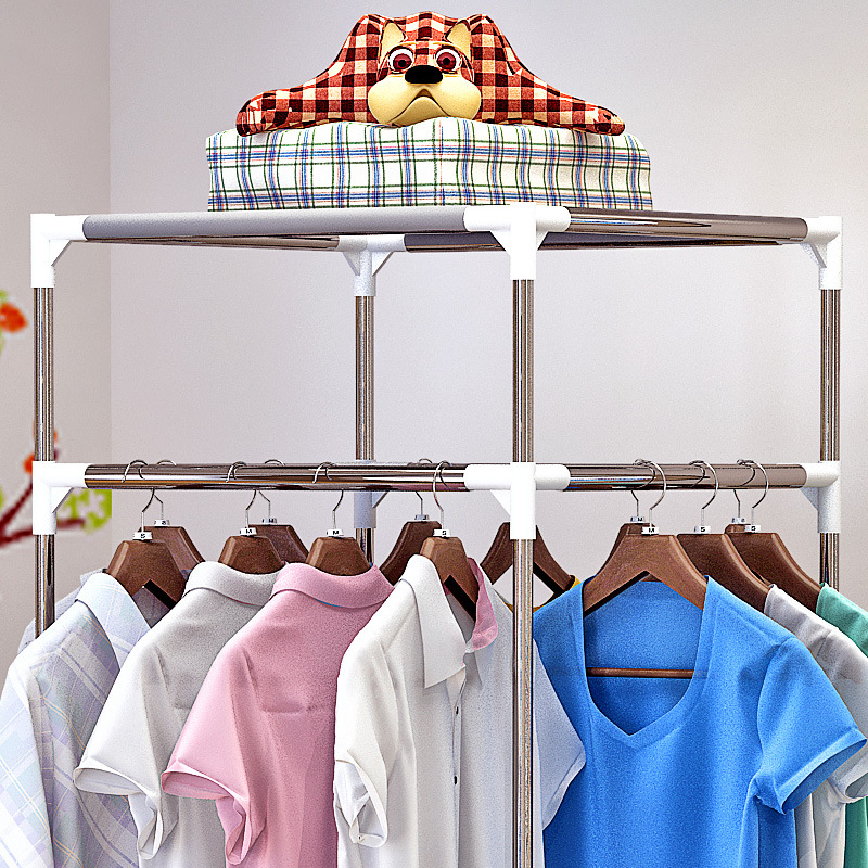 Clothes Hanger Stand Storage Rack