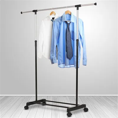 Clothes Rack on Wheels Adjustable Rack