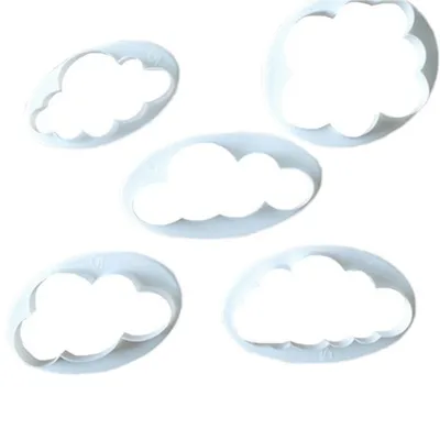 Cloud Cookie Cutters 5 Piece Set