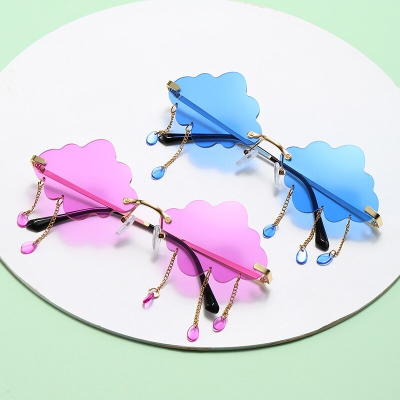 Cloud Glasses with Raindrops Cloud Glasses with Raindrops