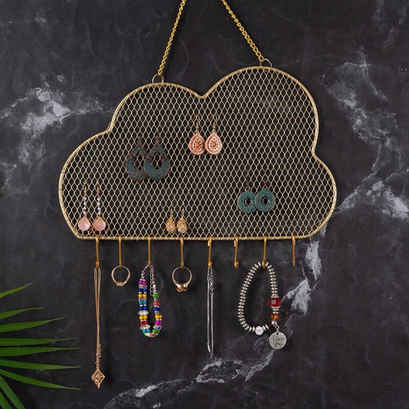 Cloud Mesh Earring Wall Holder