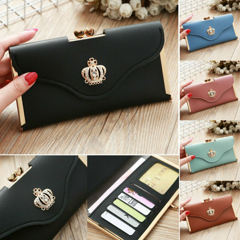 Clutch Wallet Ladies Leather Billfold Clutch Wallet Ladies Leather Billfold