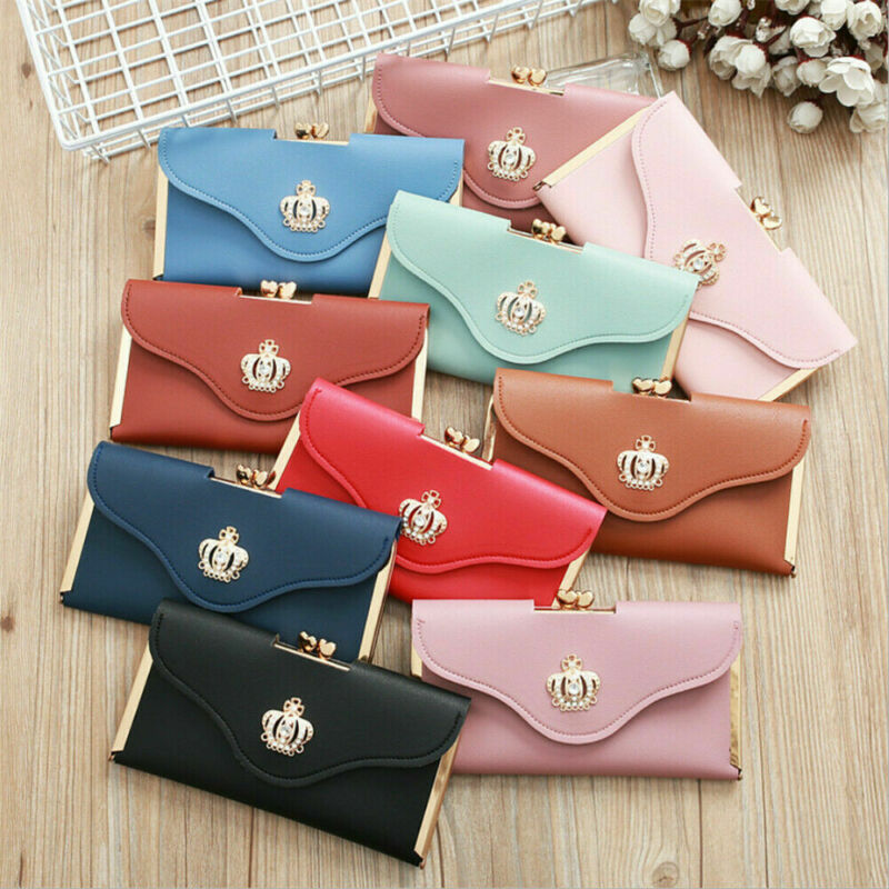 Clutch Wallet Ladies Leather Billfold Clutch Wallet Ladies Leather Billfold
