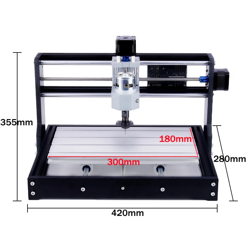 CNC Mini Laser Engraver Wood CNC Router Milling Cutting Machine GRBL Laser Engraving Machine For Acrylic PCB PVC Metal CNC Mini Laser Engraver Wood CNC Router Milling Cutting Machine GRBL Laser Engraving Machine For Acrylic PCB PVC Metal