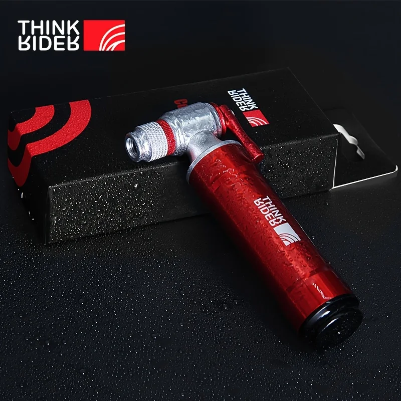 CO2 Pump For Bicycle Schrader Presta Adapter Bike Pump Inflator Aluminum Tire Tube Mini size MTB Bicycle Pumps CO2