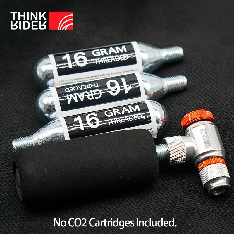 CO2 Pump For Bicycle Schrader Presta Adapter Bike Pump Inflator Aluminum Tire Tube Mini size MTB Bicycle Pumps CO2
