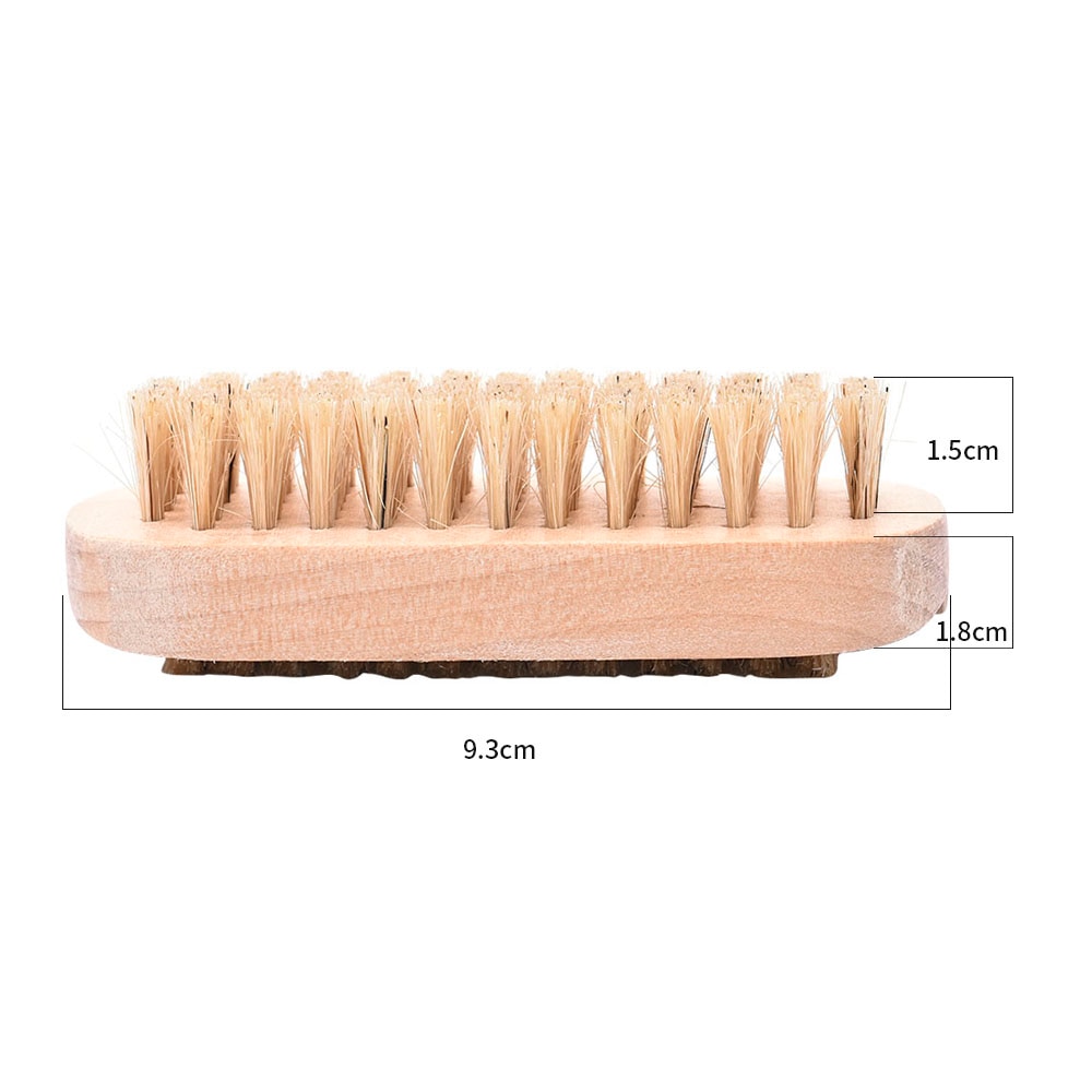 Coarse Bristle Wooden Nail Brush Coarse Bristle Wooden Nail Brush
