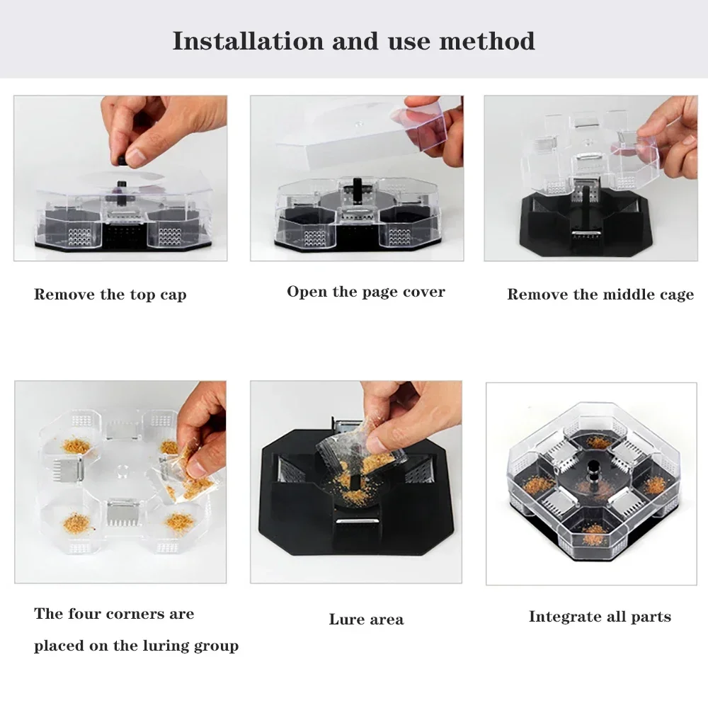Cockroach Killer with No Chemicals, Roach Trap, Safe and Effective