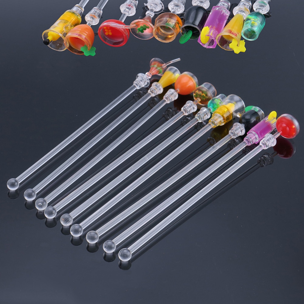 Cocktail Acrylic Swizzle Sticks (10pcs)