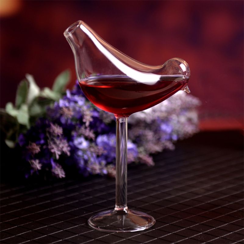 Cocktail Bird Wine Glass Cocktail Bird Wine Glass