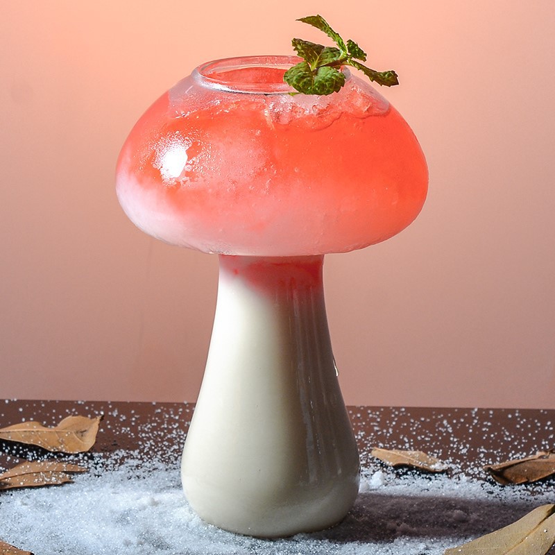 Cocktail Drink Mushroom Glass
