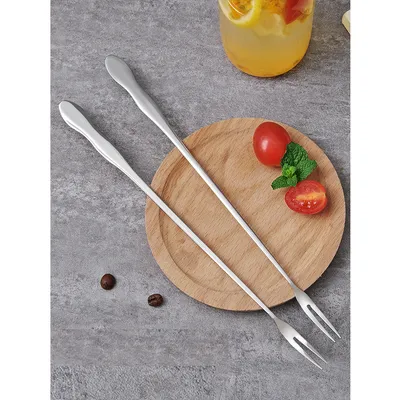 Cocktail Fork Long Handle Utensil Cocktail Fork Long Handle Utensil