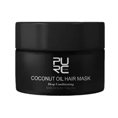 Coconut Oil Hair Mask Keratin Collagen Pro Hair Mask Repair Dry Split Ends Frizzy Damaged Deeply Moisturize Soft Smooth