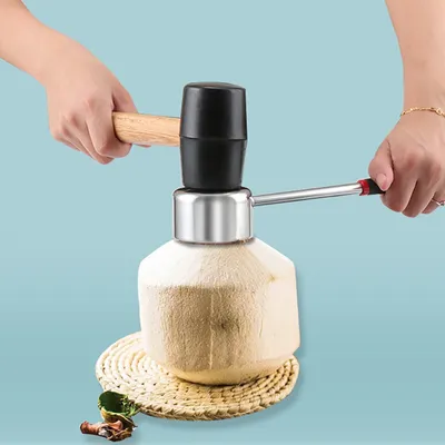 Coconut Opener Tool Manual Set (2 pcs) Coconut Opener Tool Manual Set (2 pcs)