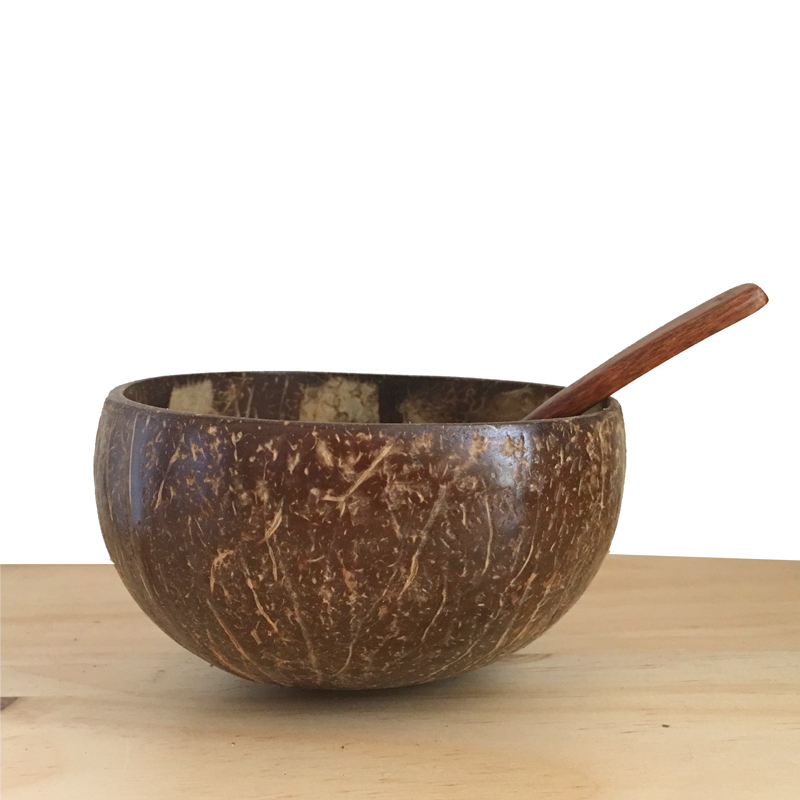 Coconut Shell Bowl Rustic Wood Craft Coconut Shell Bowl Rustic Wood Craft