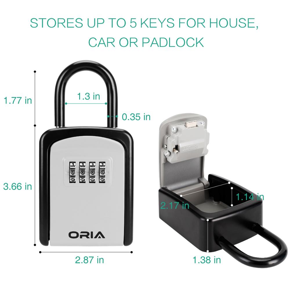 Code Combination Key Storage Box Lock