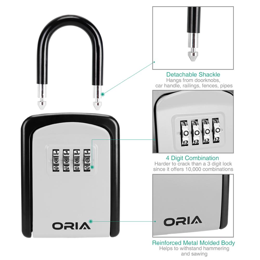Code Combination Key Storage Box Lock